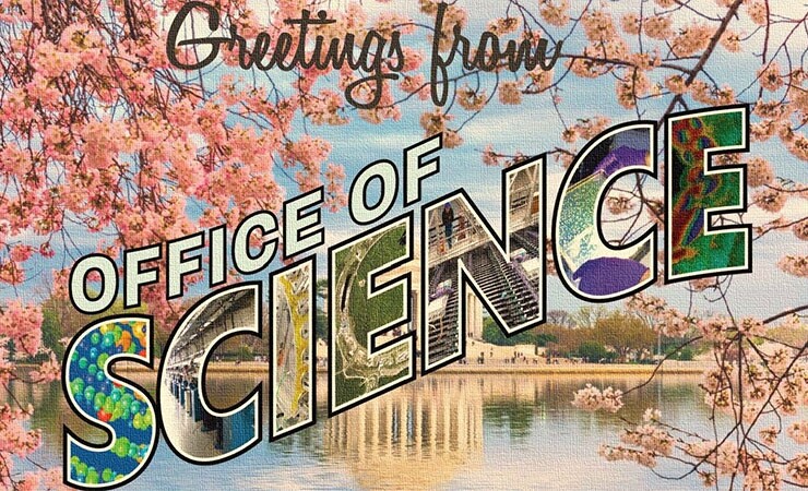 Office Of Science Greeting card