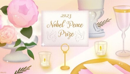 AIP 2023 Nobel Peace Prize Image