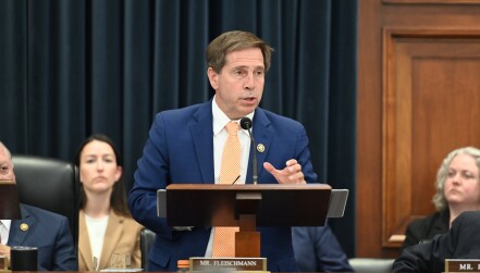 Energy-Water Appropriations Subcommittee Chair Chuck Fleischmann at podium