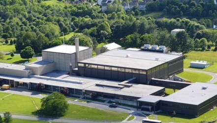 Aerial view of the NIST Center for Neutron Research