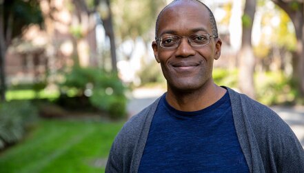 Clifford V. Johnson, winner of the 2022 Andrew Gemant Award. Credit: Mike Glier, USC Dornsife