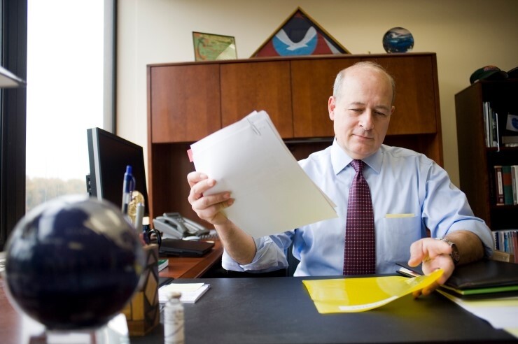 Rick Spinrad in 2010, shortly after he became Oregon State University’s vice president for research.