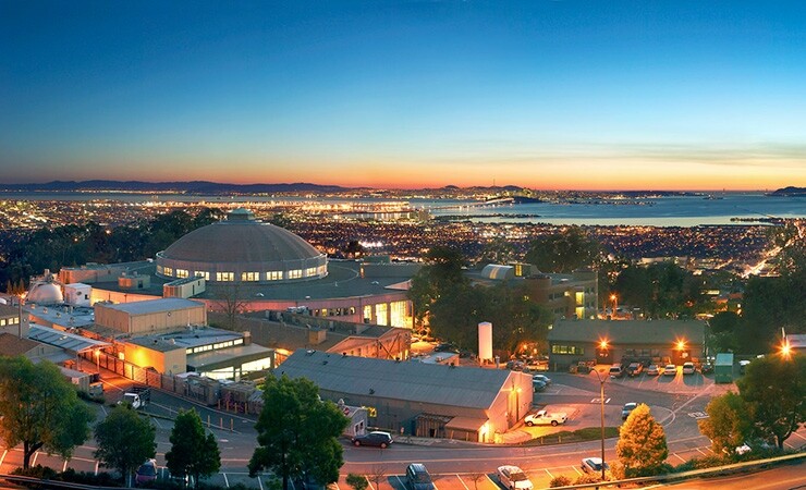 View from Berkeley Lab over San Francisco Bay