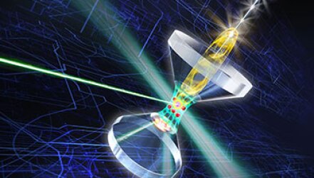 Optical Tweezers Line Up a "Quantum Register" lead image