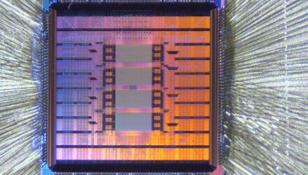 A chip developed by the National Institute of Standards and Technology that is used to measure the performance of memory devices used by artificial intelligence algorithms. 