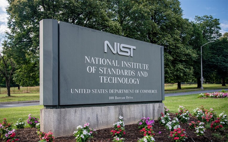 NIST Gaithersburg campus entrance sign