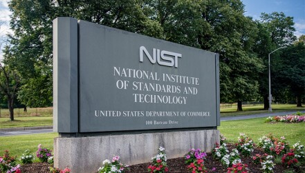 NIST Gaithersburg campus entrance sign