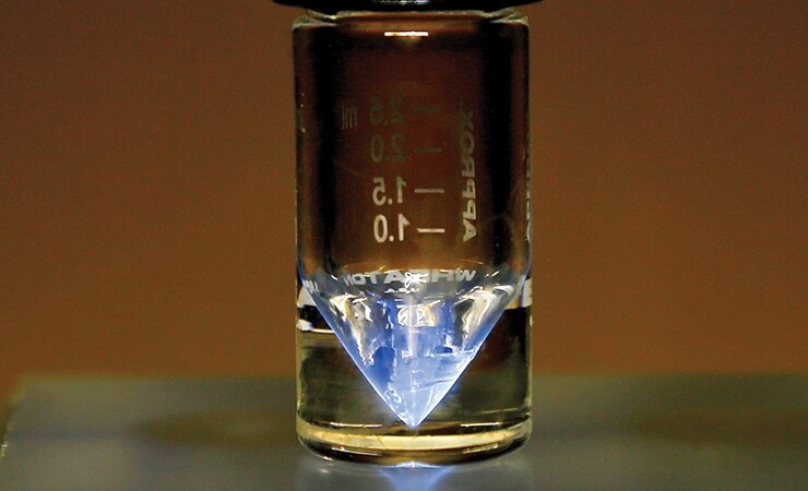 A sample of actinium-225