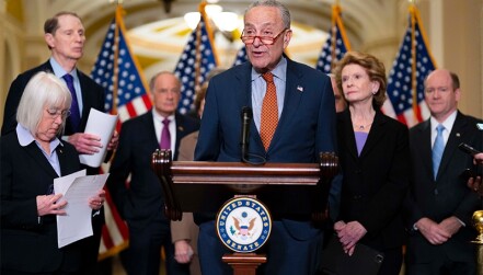 Senate Majority Leader Chuck Schumer (D-NY) announced a new legislative initiative on May 3 focused on the U.S. competition with China.