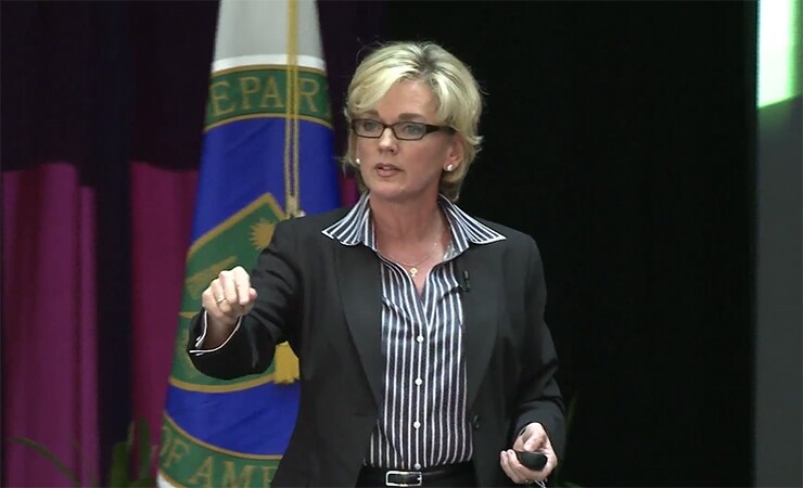 Jennifer Granholm at DOE