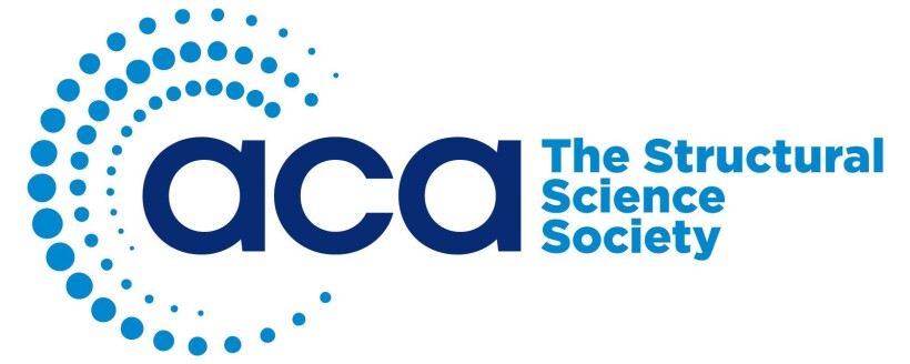 American Crystallographic Association logo. ACA: The Structural Science Society.