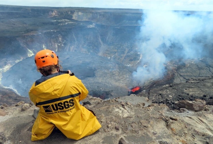 USGS at Mount Kilauea